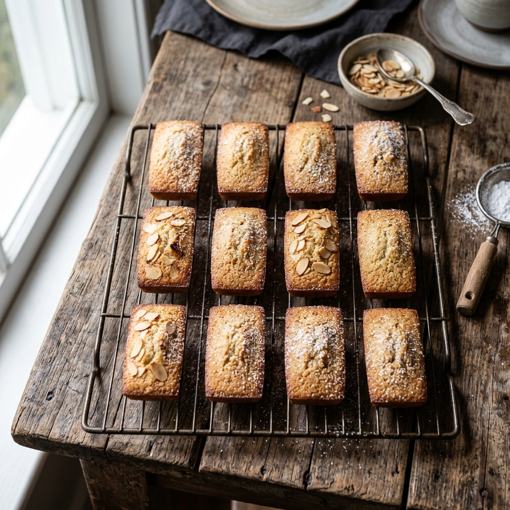 Financiers moelleux aux amandes