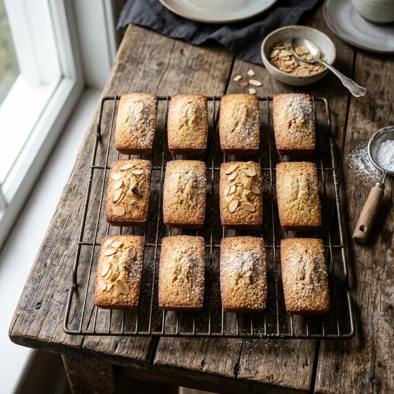 Financiers moelleux aux amandes