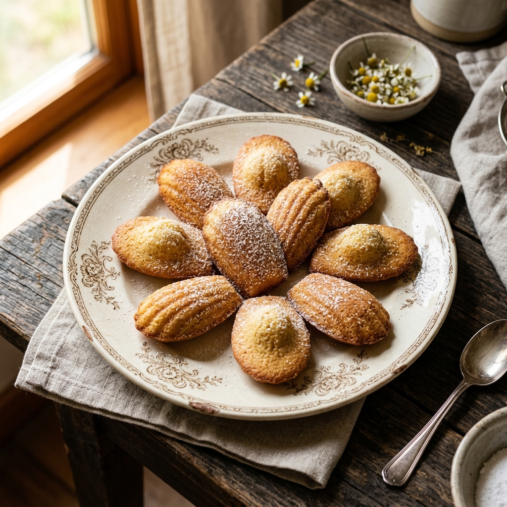 Madeleines maison à la bosse parfaite