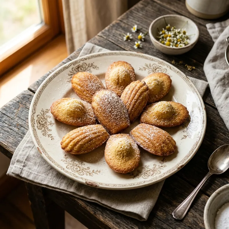 Madeleines maison à la bosse parfaite