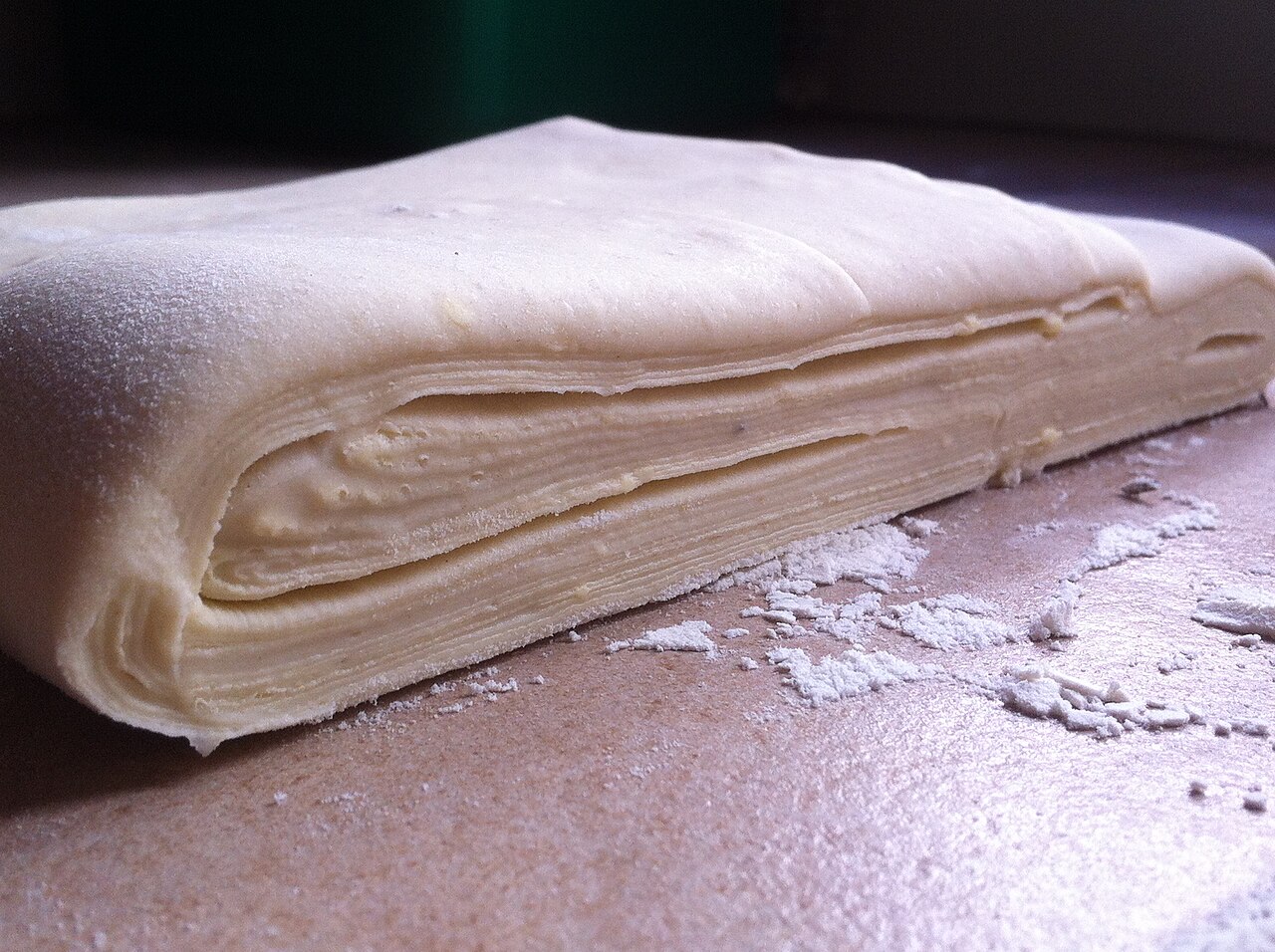 Pâte feuilletée rapide (Méthode Escoffier)