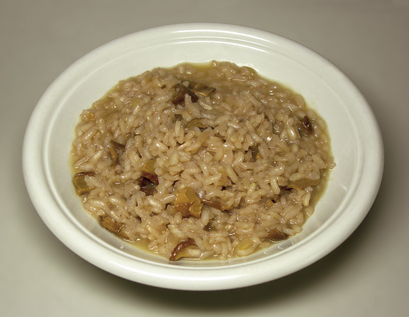 Risotto crémeux aux champignons